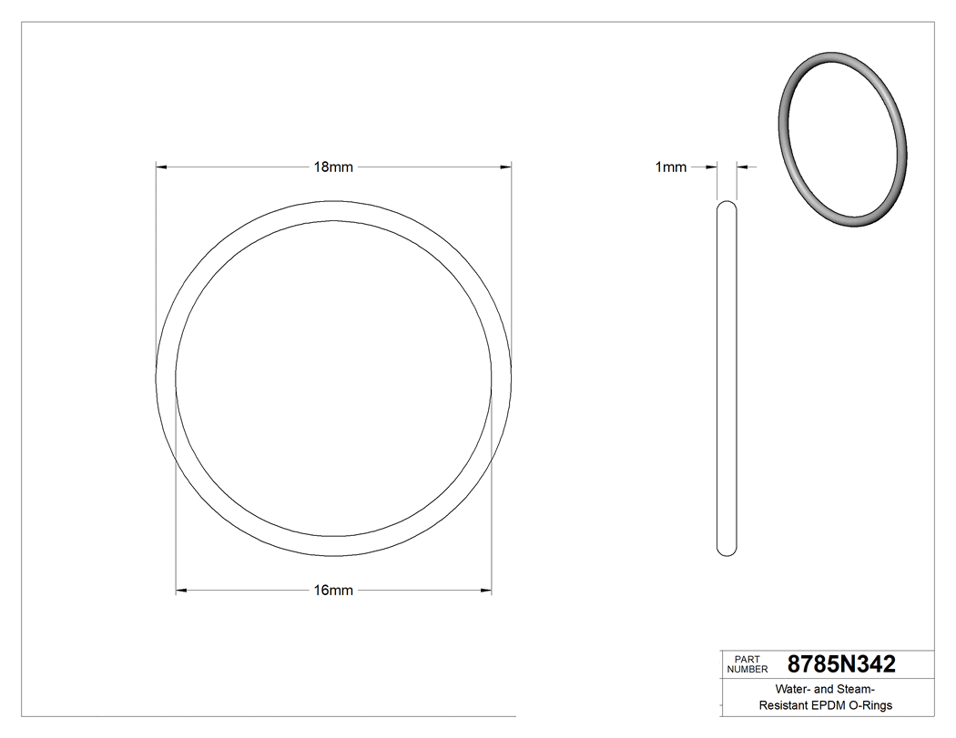 Technical drawing - 8785N342